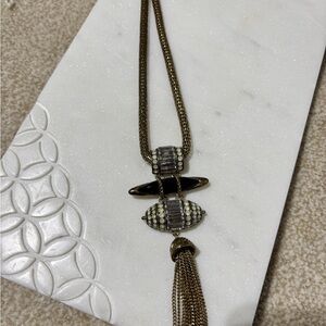 Art-deco Pendant Necklace